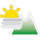 Hochnebel, darüber eher sonnig